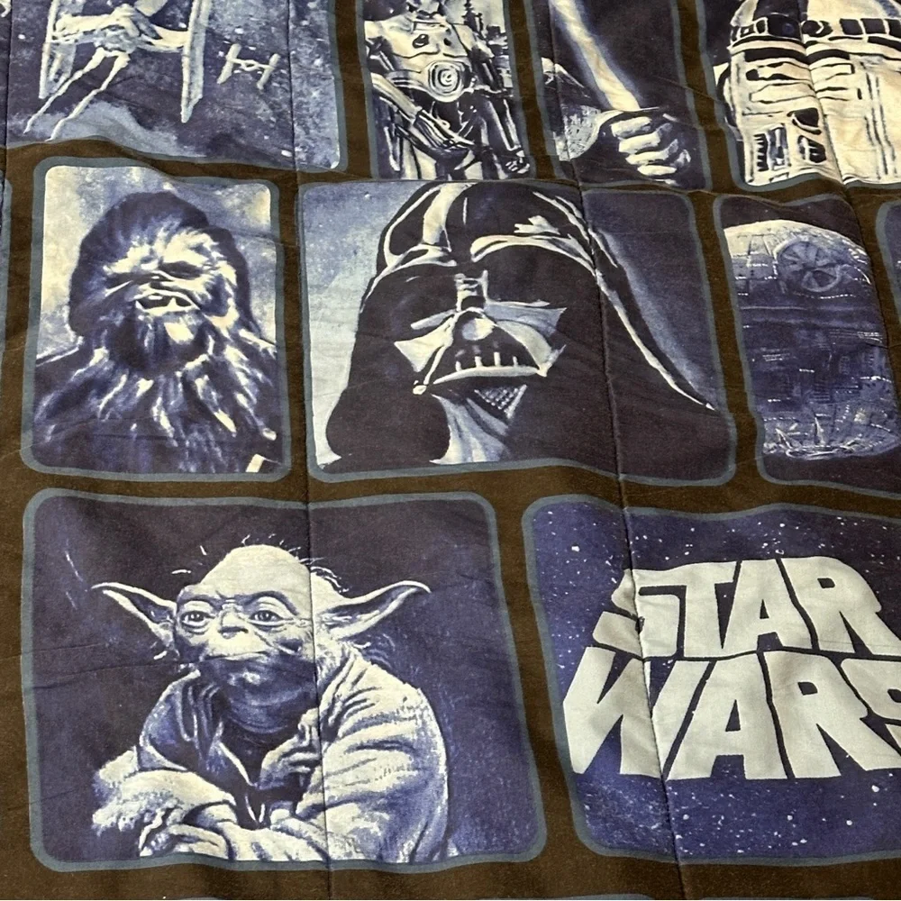 Star Wars Empire Strikes Back Vintage Comforter Twin/ Full 76 x 86 by Jay Franco